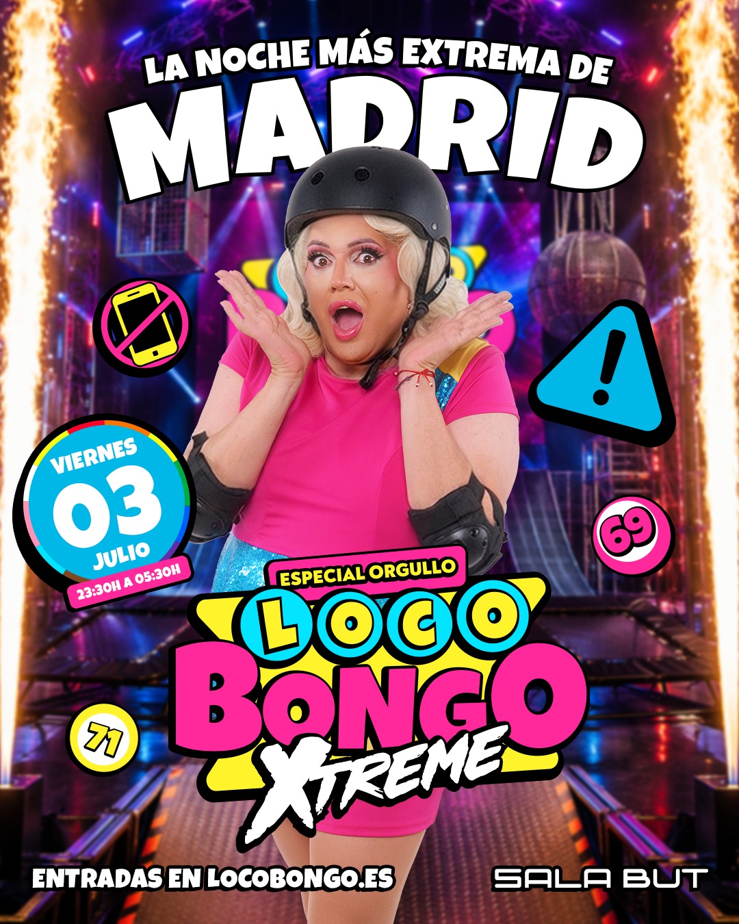 LOCO BONGO XTREME - Madrid - Especial PRIDE 2026