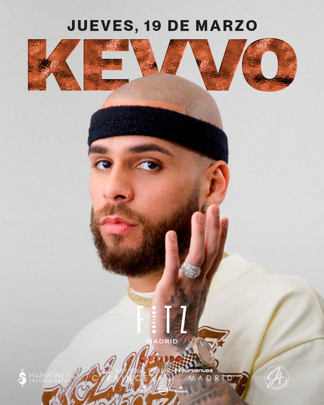 KEVVO x FITZ | Márc. 19., Cs | Fitz Madrid