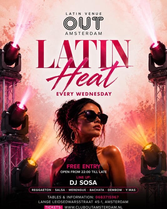 Latin Heat in Out, Amsterdam