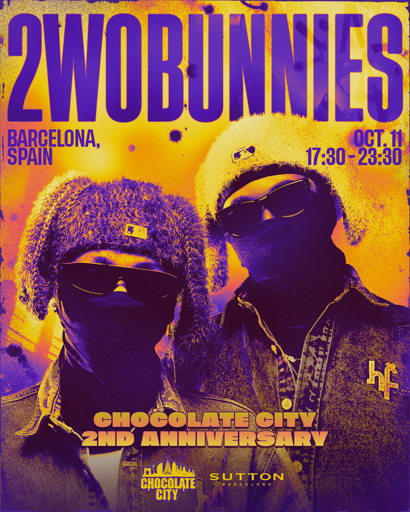 CHOCOLATE CITY 2ND ANNIVERSARY WITH 2WOBUNNIES