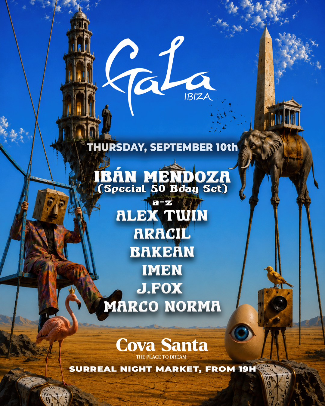 Cova Santa GALA BY IBÁN MENDOZA