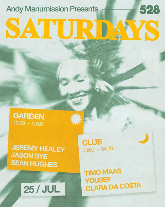 Andy Manumission Presents Saturdays
