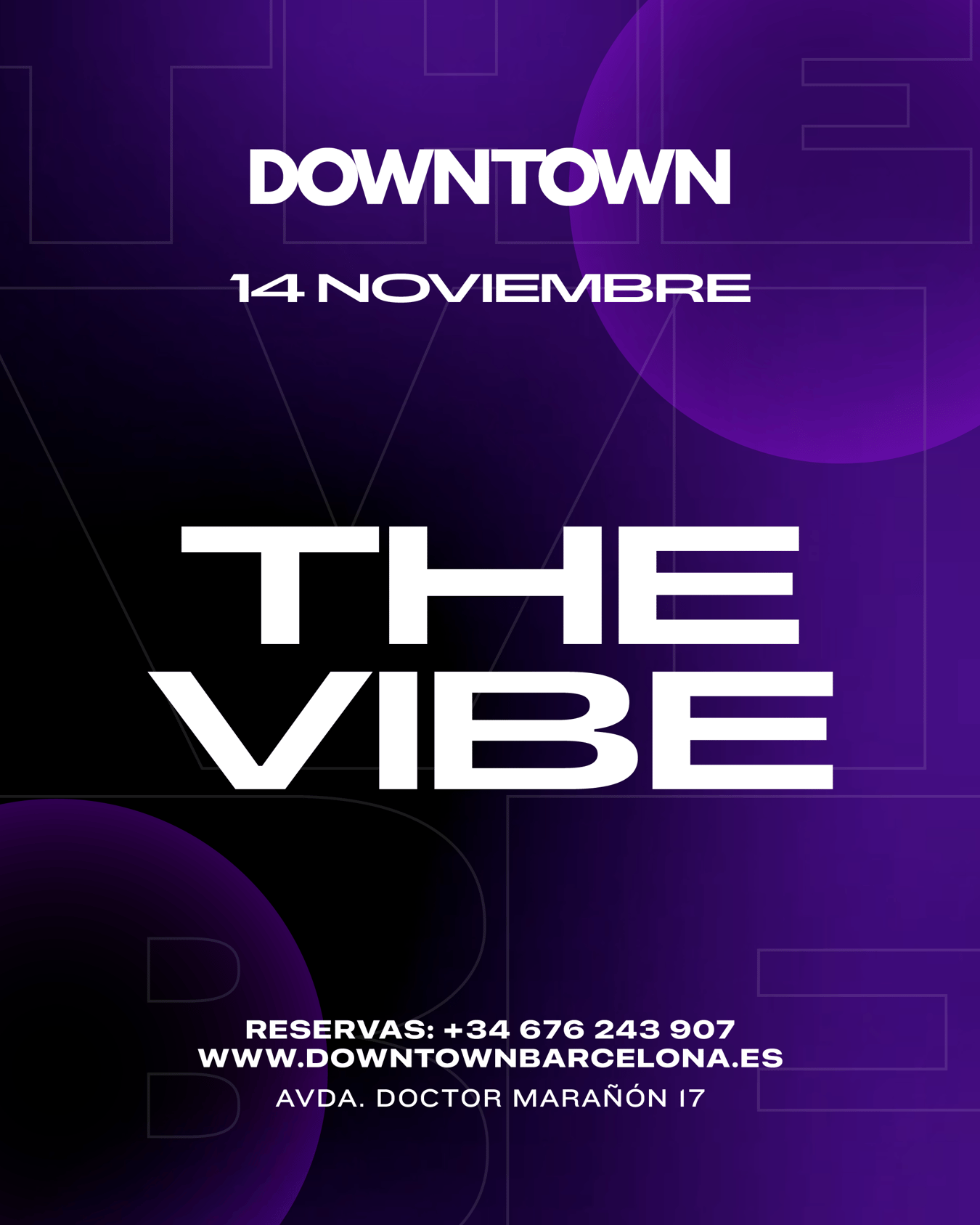 THE VIBE SATURDAY - DOWNTOWN
