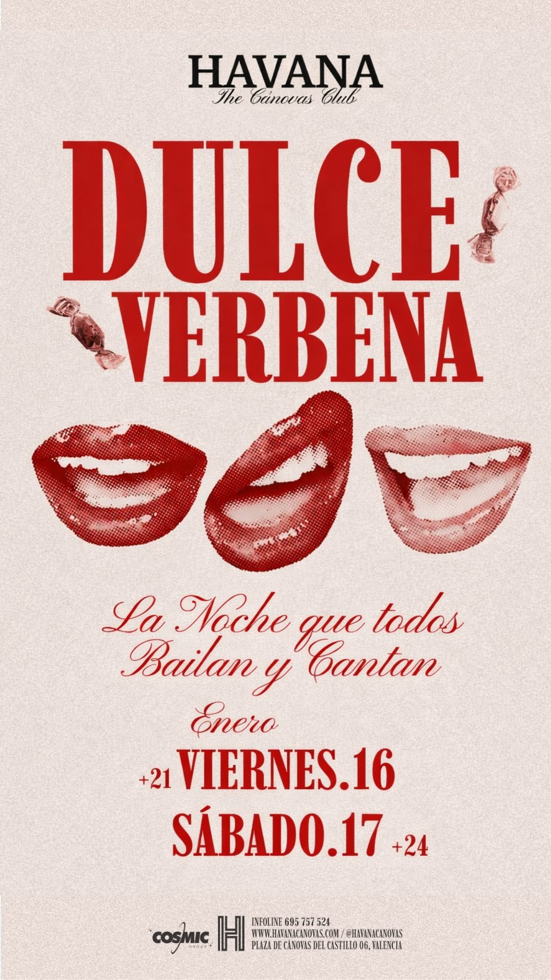 DULCE VERBENA | SABADO NOCHE