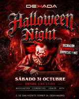 Cartel de Halloween Night