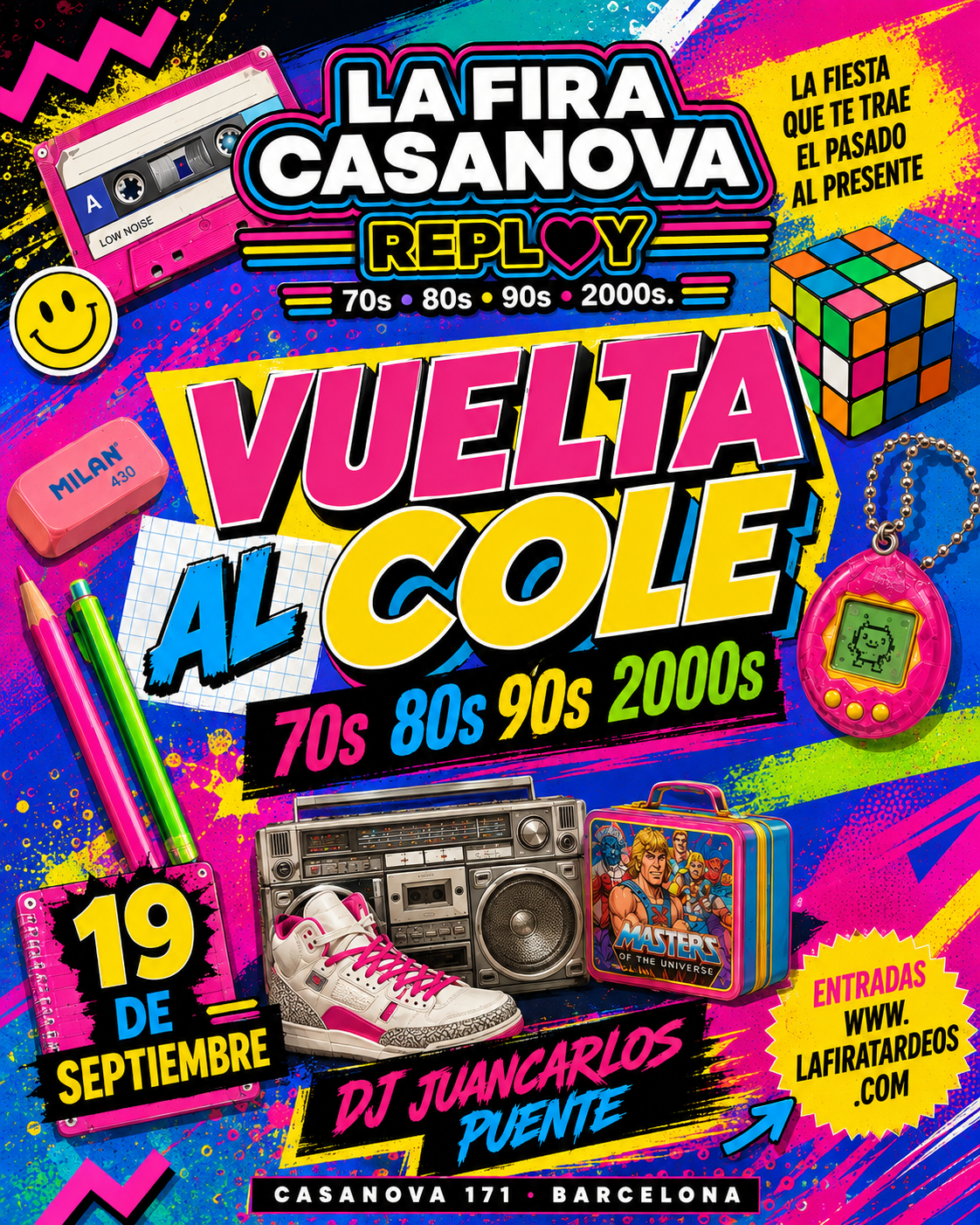 Image for TARDEO 70s 80s 90s 2000s Fira Casanova INAUGURACIÓN · NUEVA TEMPORADA 2026–2027 at LA FIRA CASANOVA.