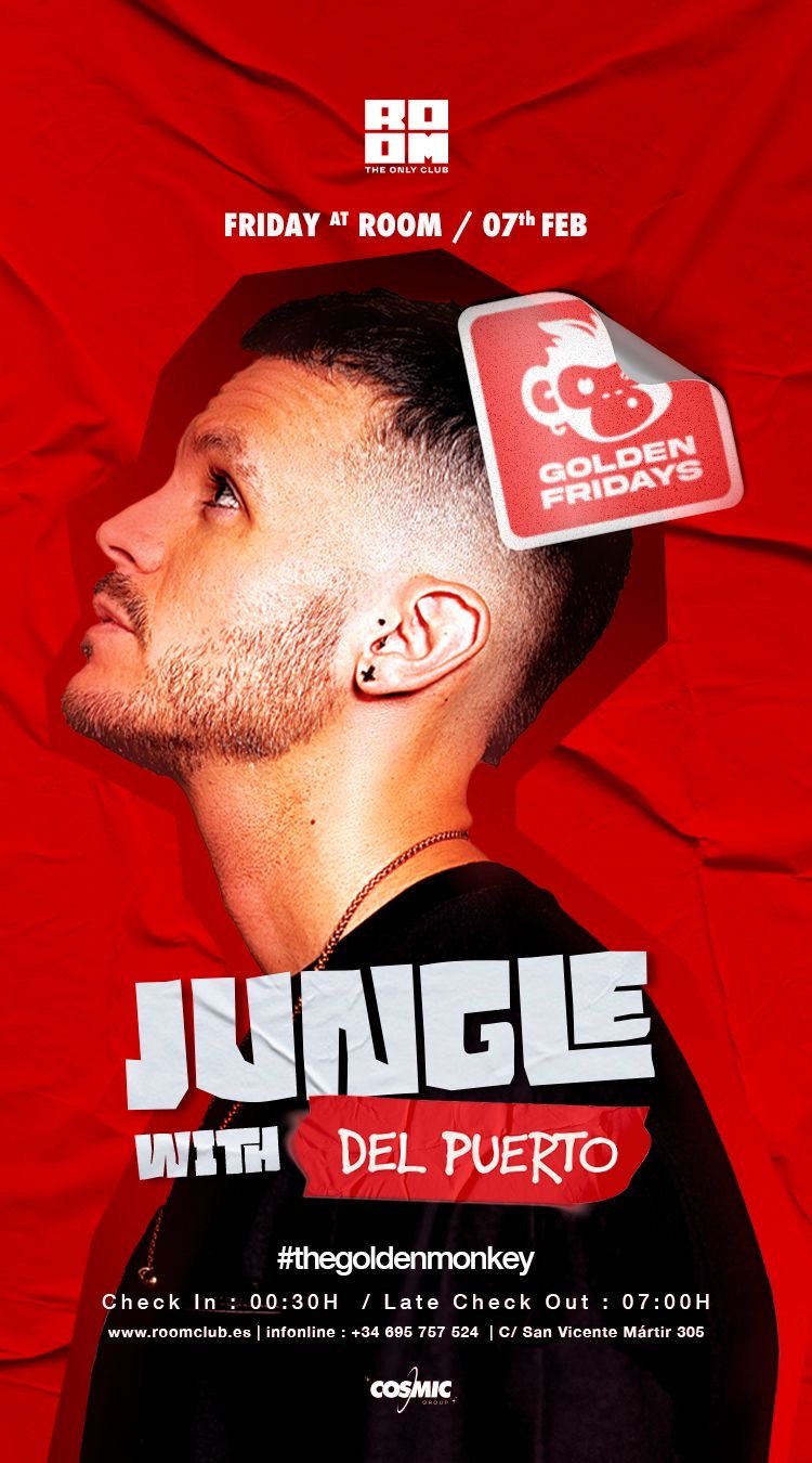 JUNGLE BY GOLDEN FRIDAY W// DEL PUERTO | ROOM 