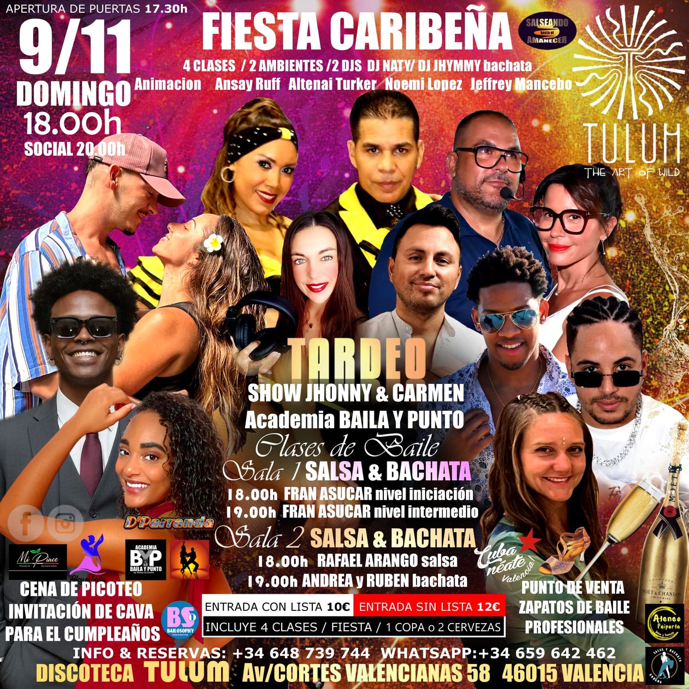 FIESTA CARIBEÑA en TULUM