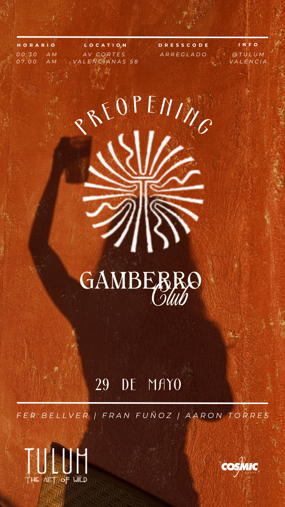 PREOPENING VIERNES | GAMBERRO CLUB