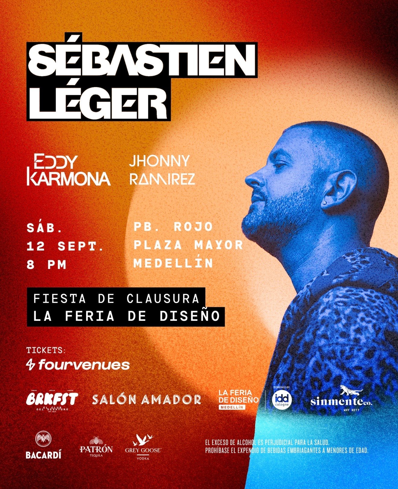 ☘️FIESTA DE CLAUSURA “FERIA DE DISEÑO” ☘️ SEBASTIEN LEGER⭐️ EDDY KARMONA☘️ JHONNY RAMÍREZ✨