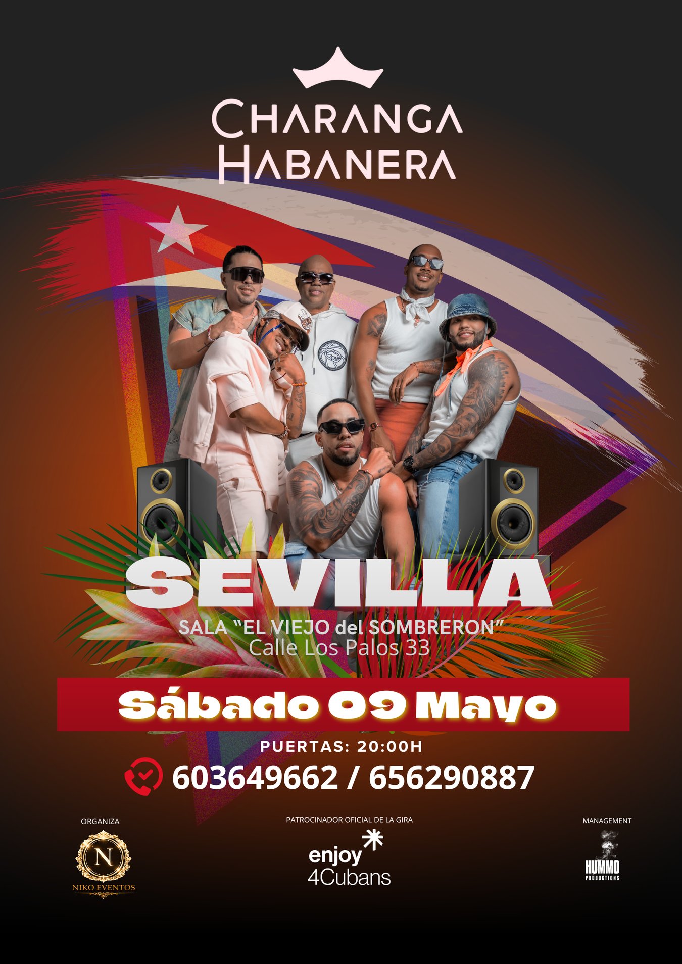 David Calzado & CHARANGA HABANERA - Concierto único en SEVILLA