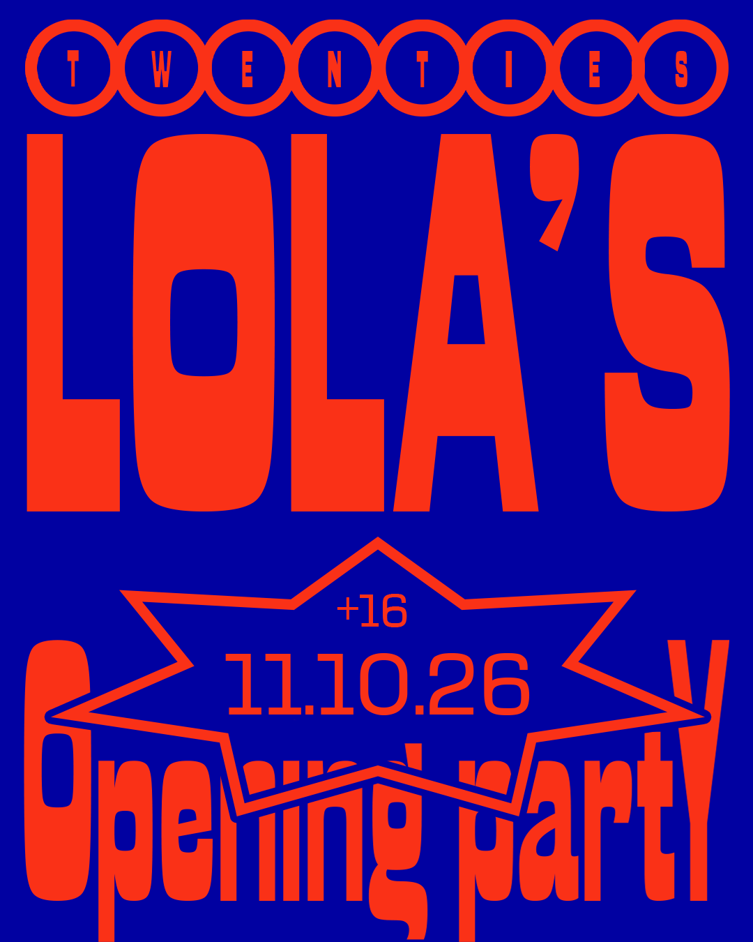 LOLA'S OPENING