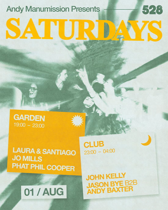 Andy Manumission Presents Saturdays