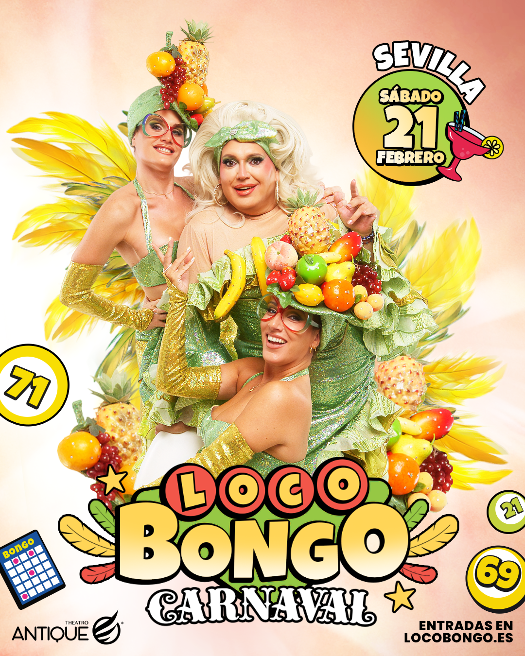 LOCO BONGO - Sevilla - EDICIÓN CARNAVAL