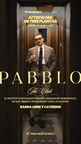 Cartel de Afterwork Pabblo Club