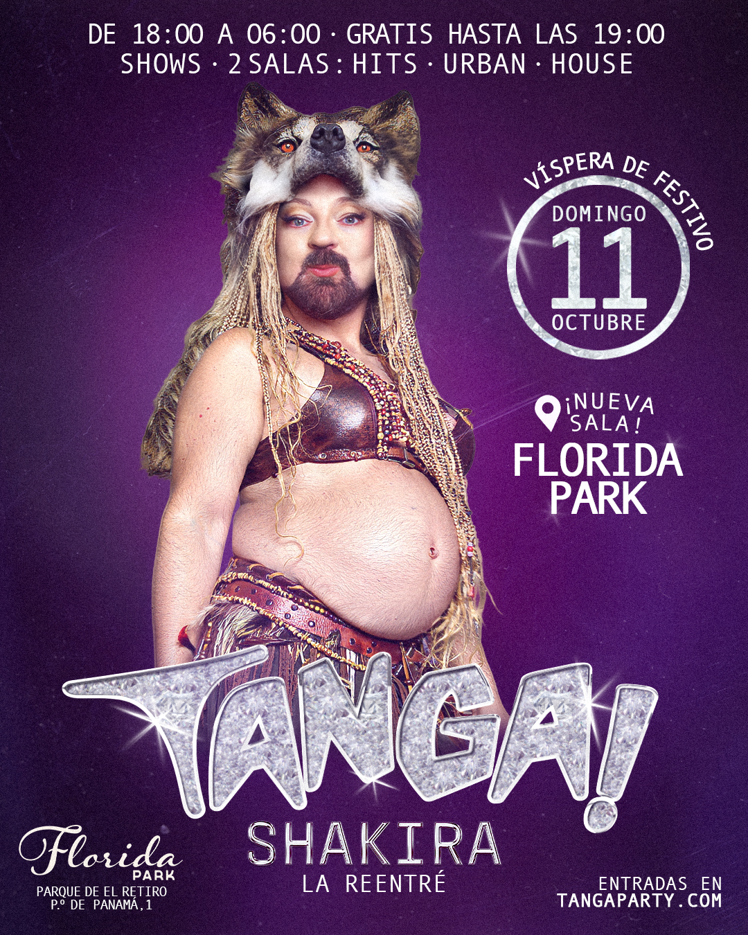 TANGA! Party - Madrid - La reentré con Shakira