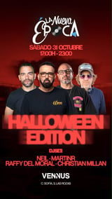 Cartel de Halloween X La Nueva Epoca