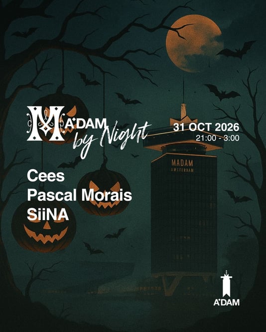 Madam by Night invites: SiiNA, Cees, Pascal Morais