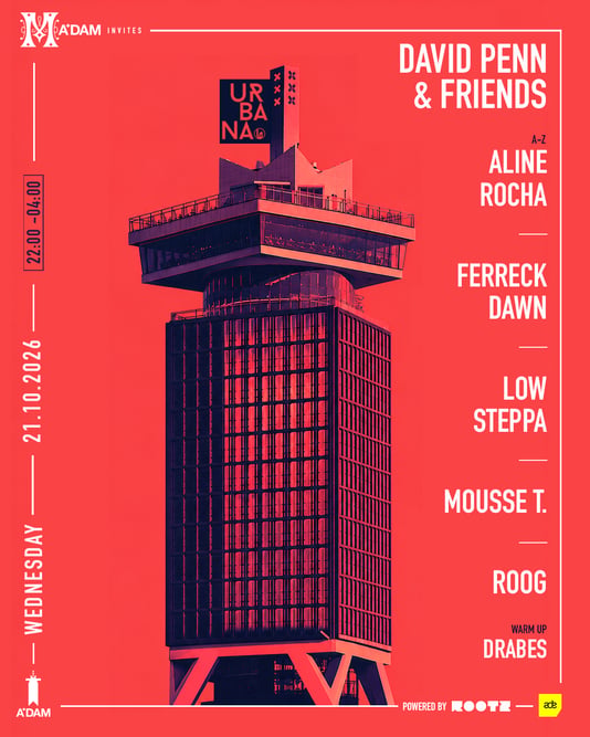 Madam invites: David Penn & friends ADE
