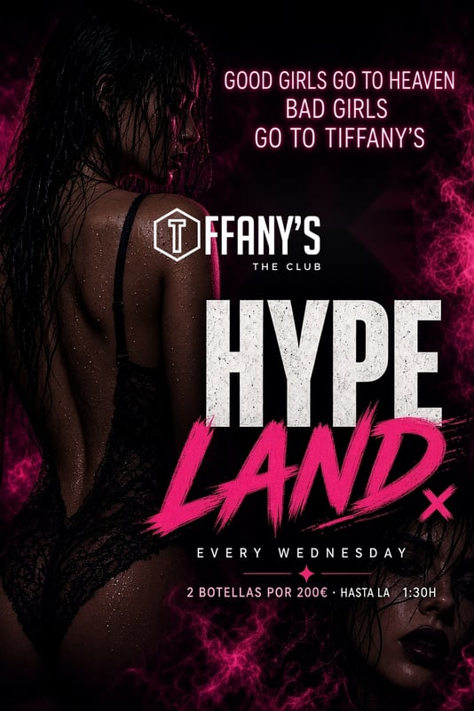 Cartel de WEDNESDAY'S at Tiffany's The Club en Tiffany's The Club