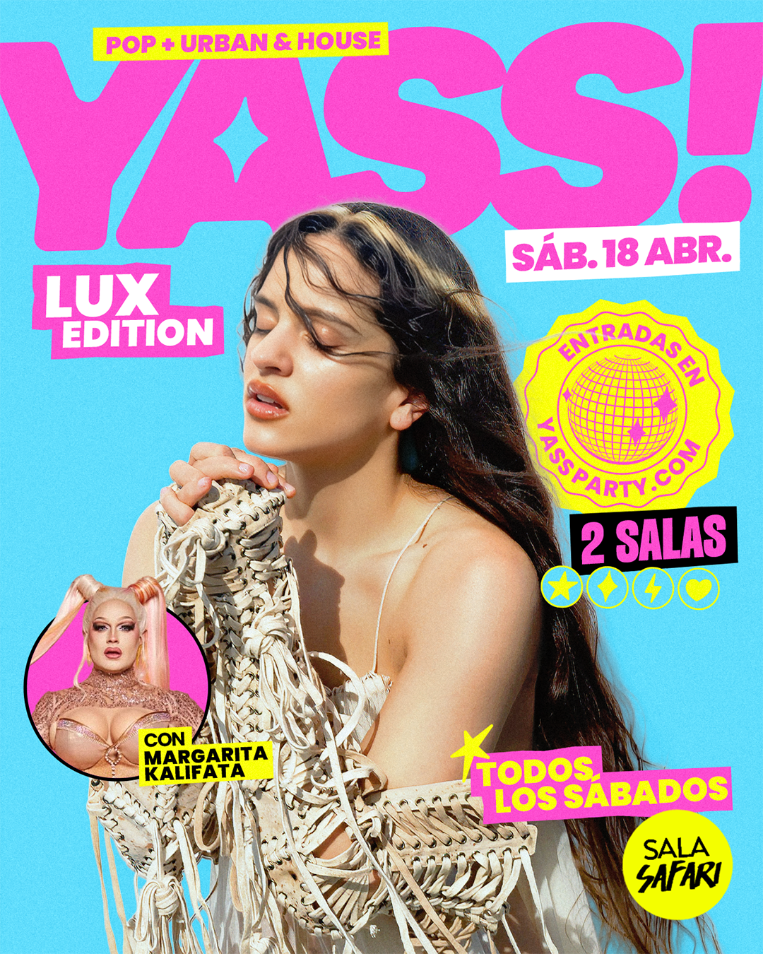 YASS! - Barcelona - LUX EDITION con Margarita Kalifata