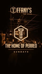 Cartel de THE HOME OF PERREO at Tiffany's