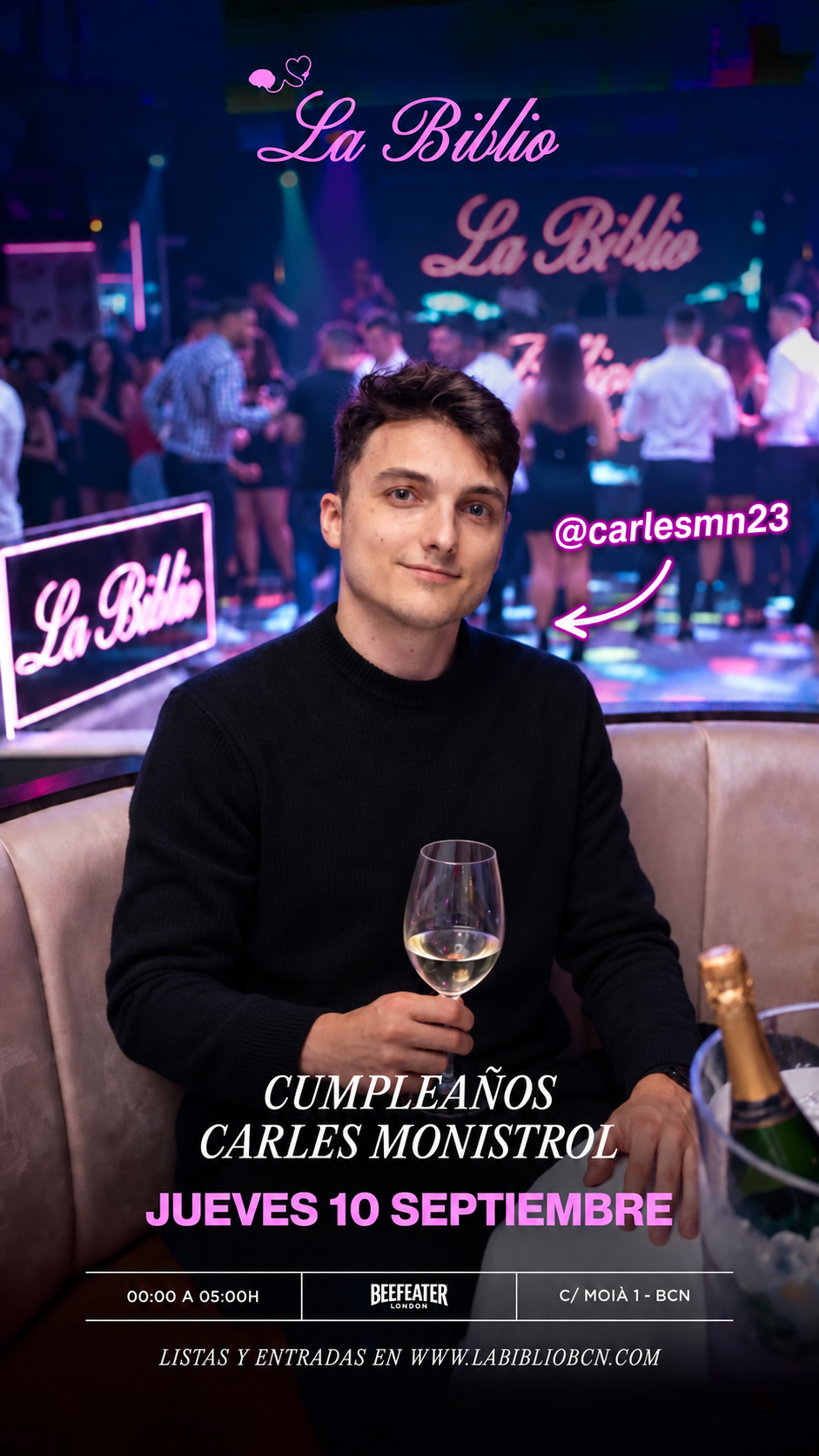 Jueves de LA BIBLIO - CUMPLE CARLES MONISTROL
