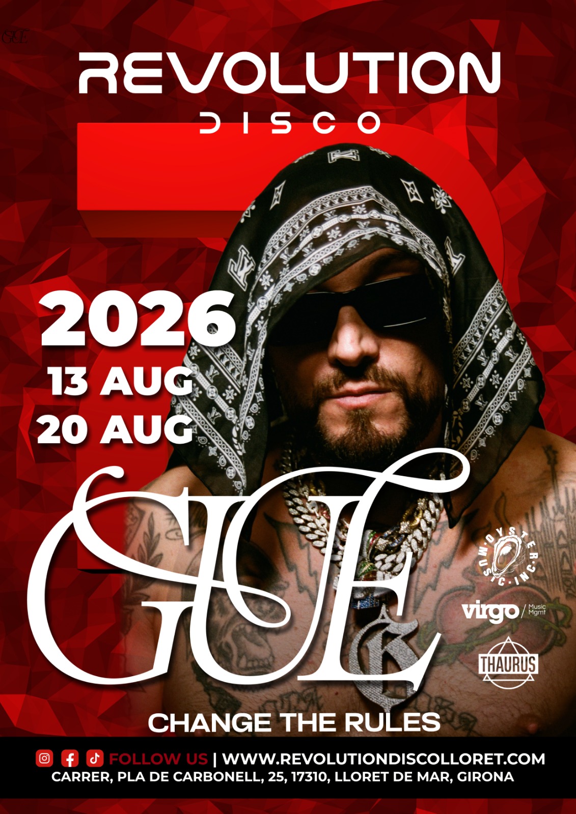 Revolution Disco presenta: GUÉ