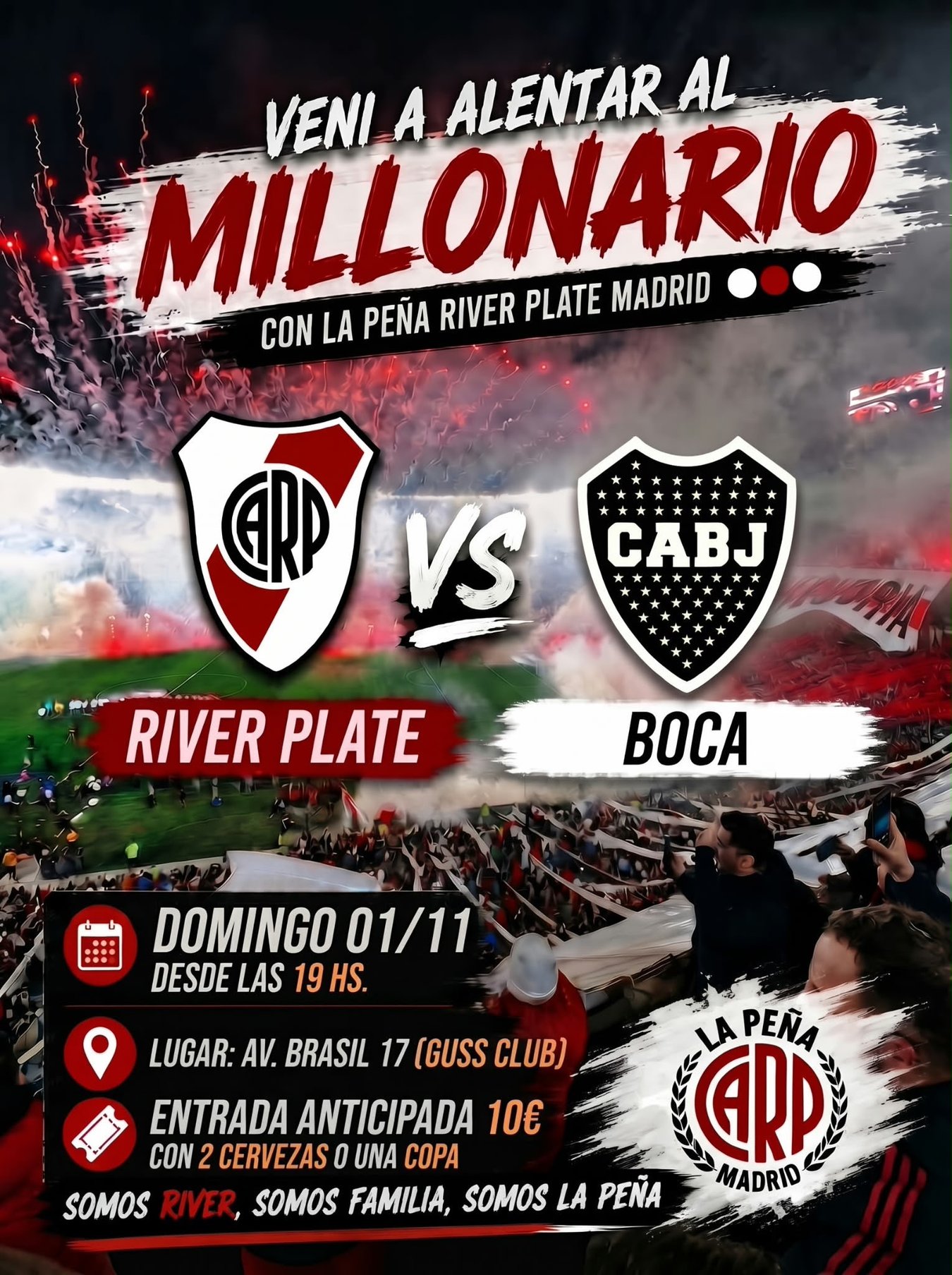 Cartel de Clásico River Plate