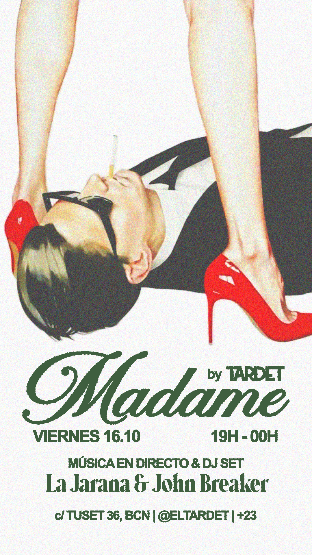 Image for Viernes - Tardet en Madame Tuset at MADAME TUSET.