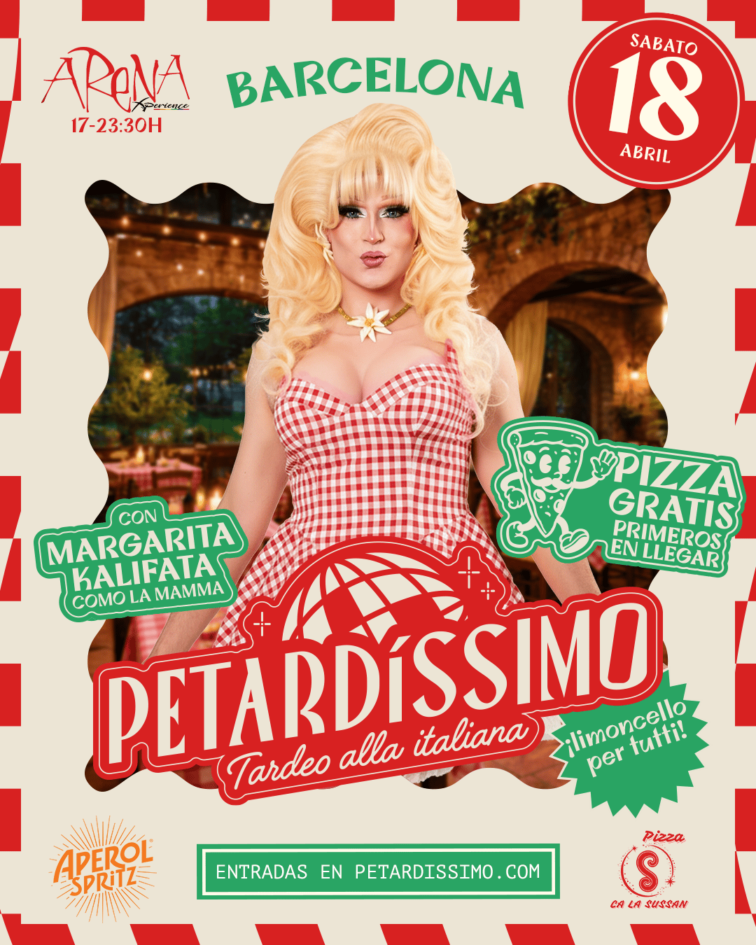 PETARDÍSSIMO - Barcelona - Un tardeo alla italiana con MARGARITA KALIFATA