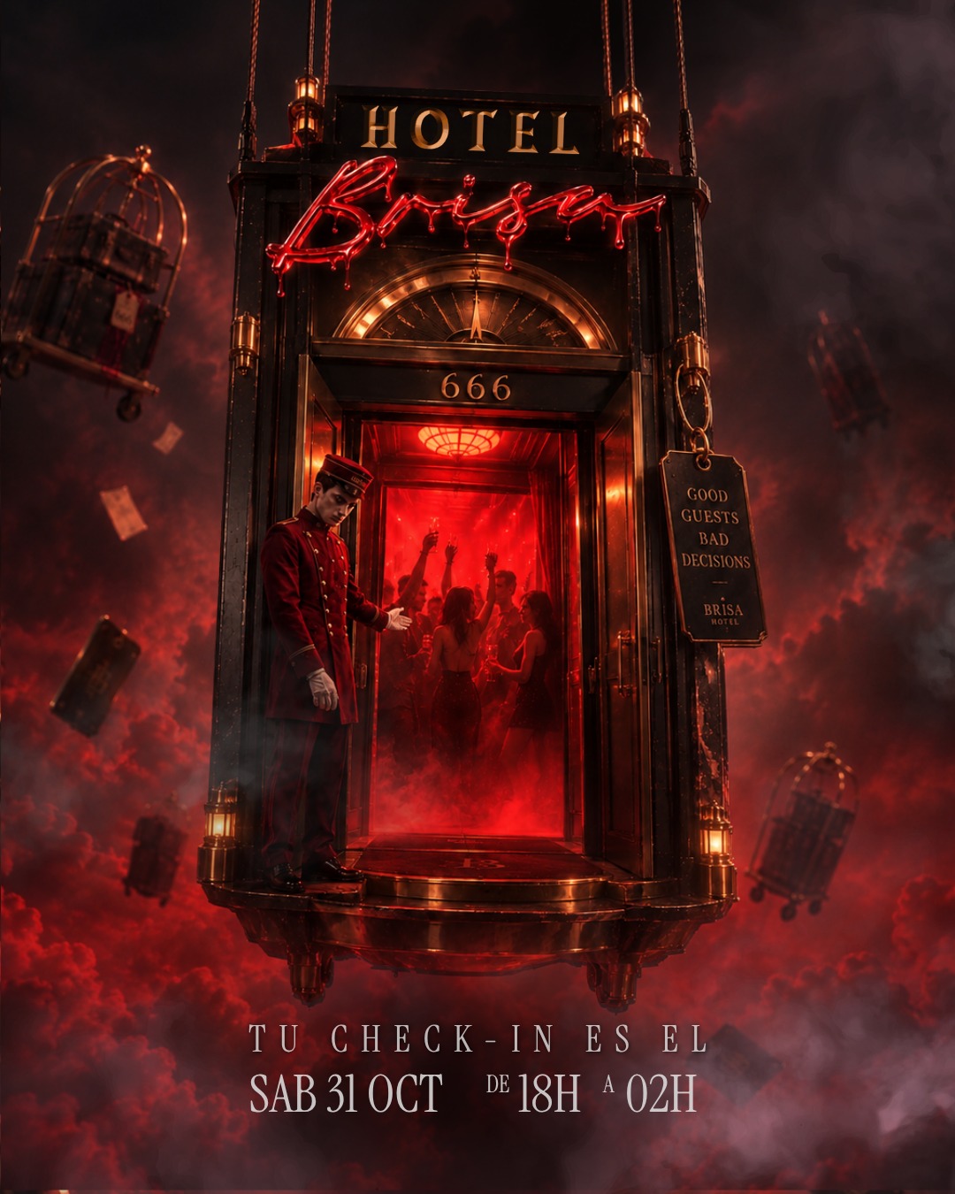 HALLOWEEN HOTEL BRISA 🛎️🎃