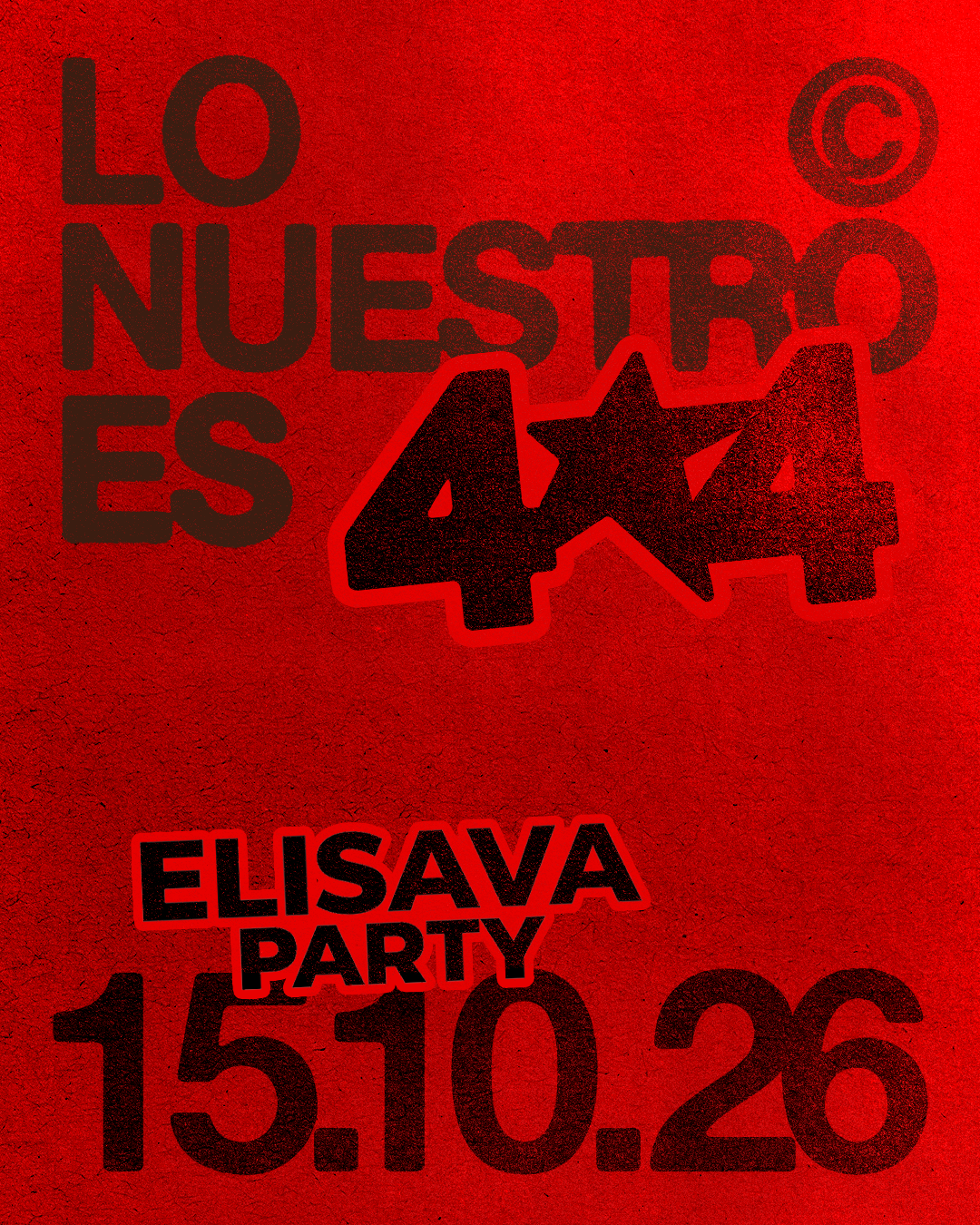 LONUESTRO X 4CUARTOS | ELISAVA PARTY