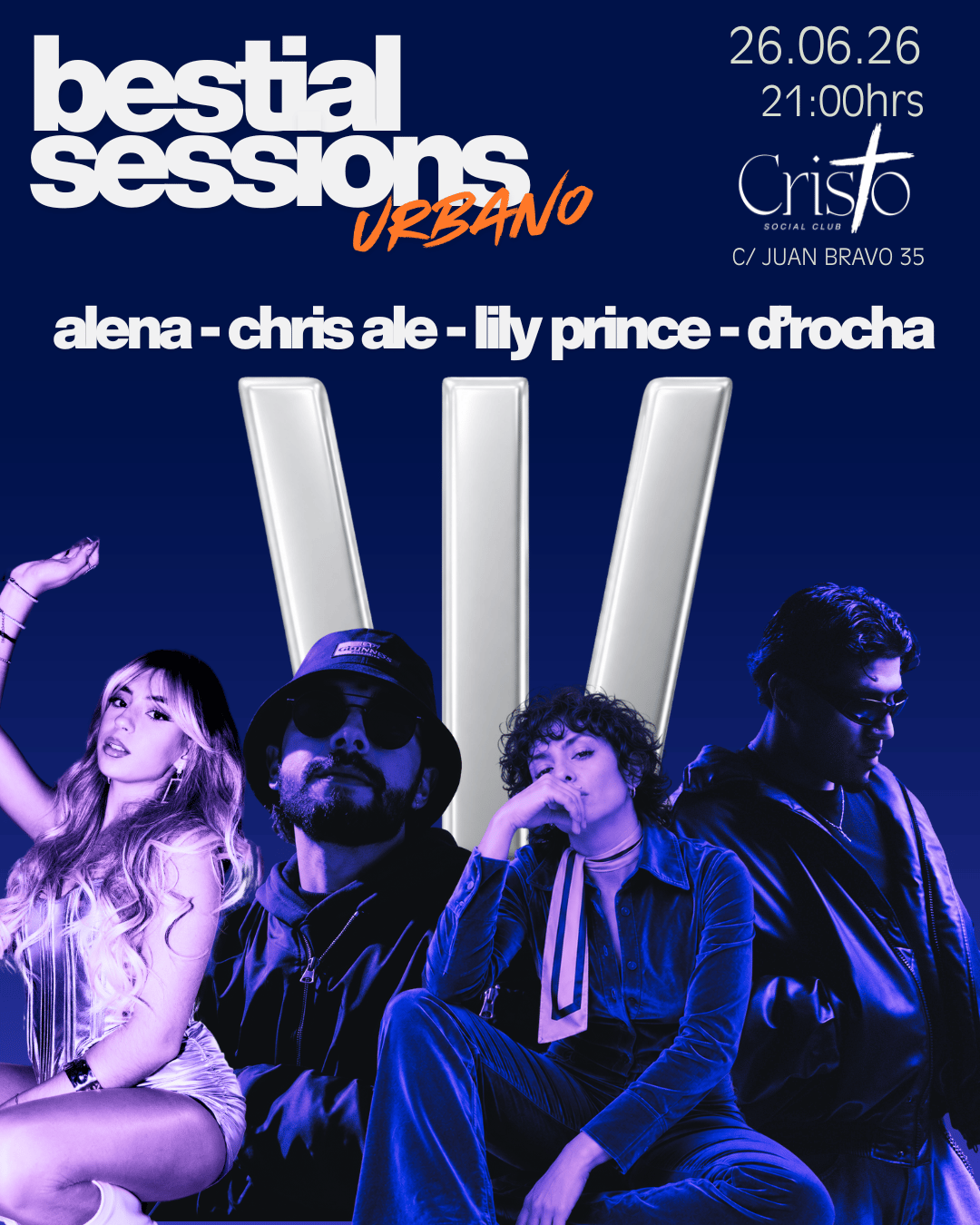 Bestial Sessions Urbano en Cristo Social Club