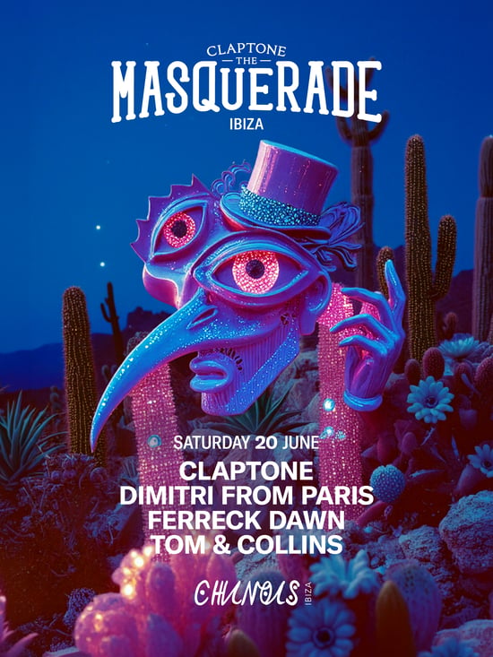 The Masquerade: Claptone, Dimitri From Paris, Ferreck Dawn, Tom & Collins