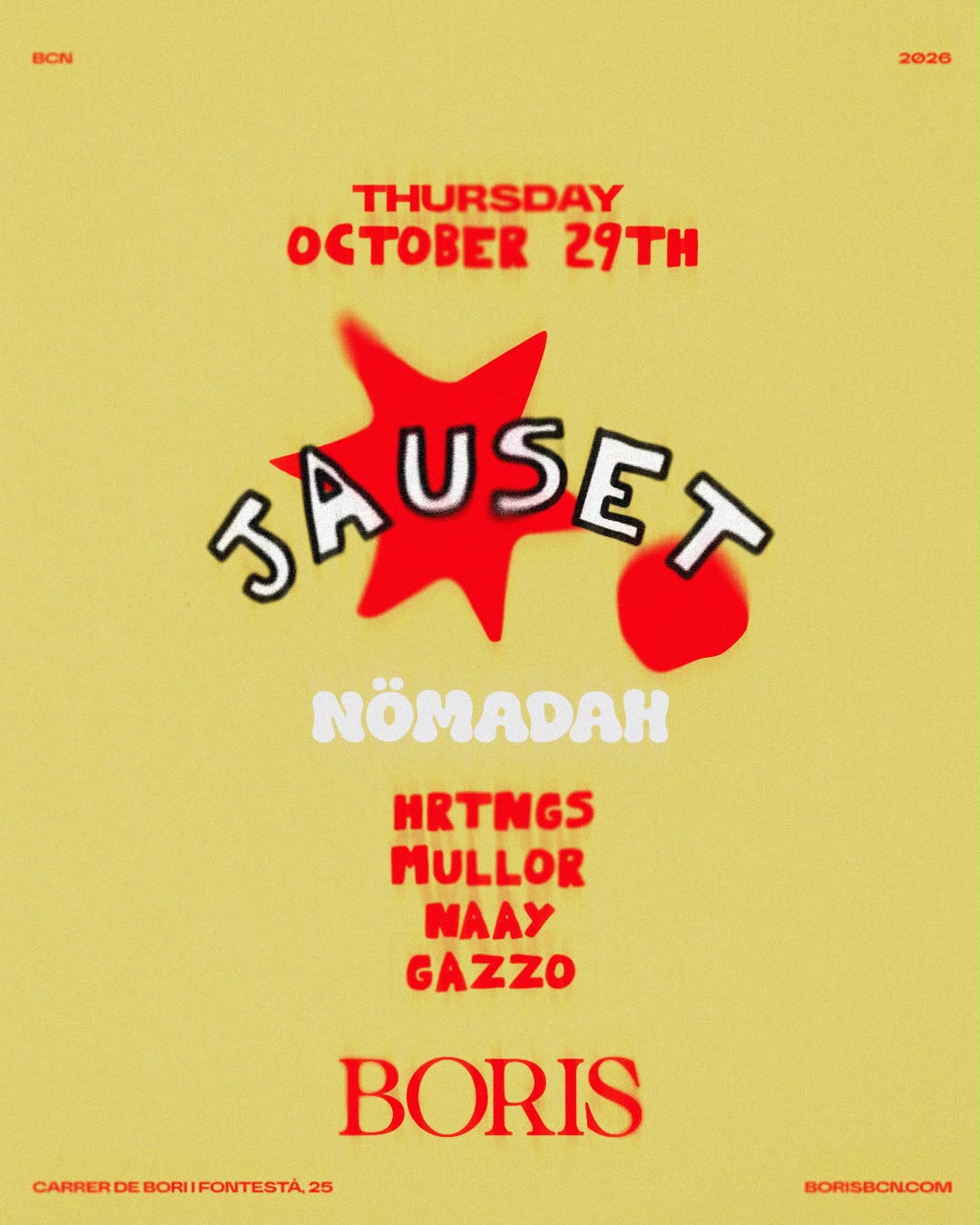 29.10 JAUSET x NÖMADAH