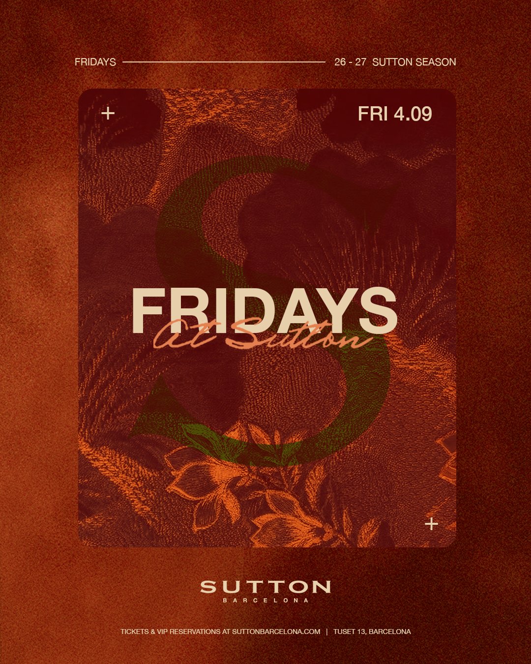 Fridays at Sutton