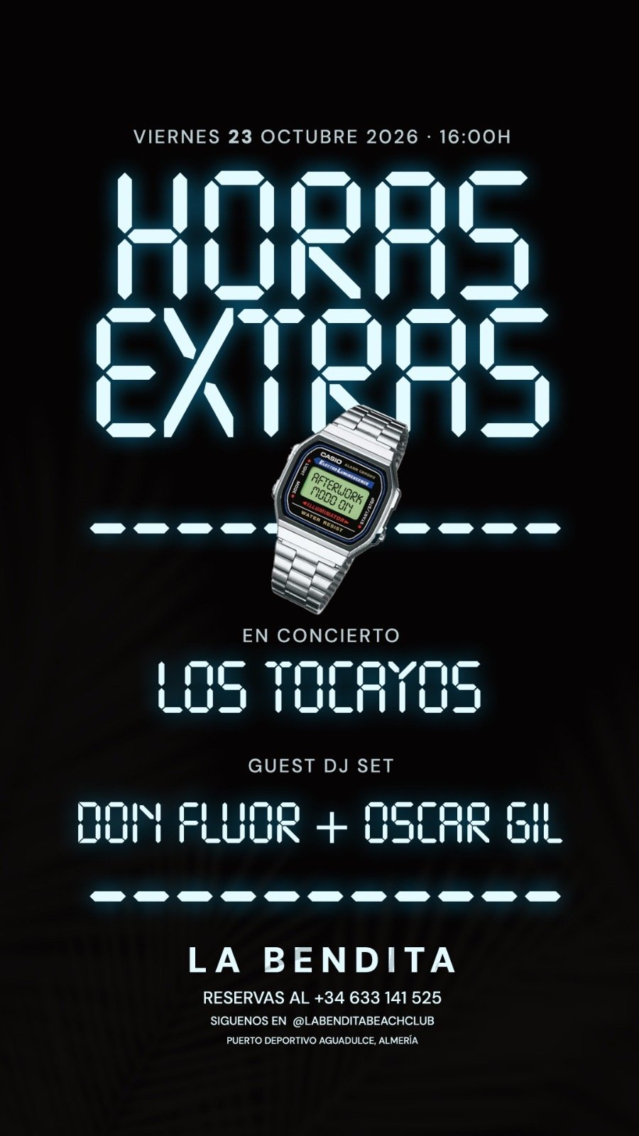 Cartel de HORAS EXTRA