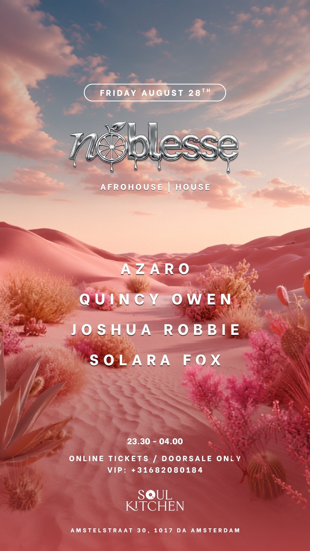 Soulkitchen Invites: NOBLESSE