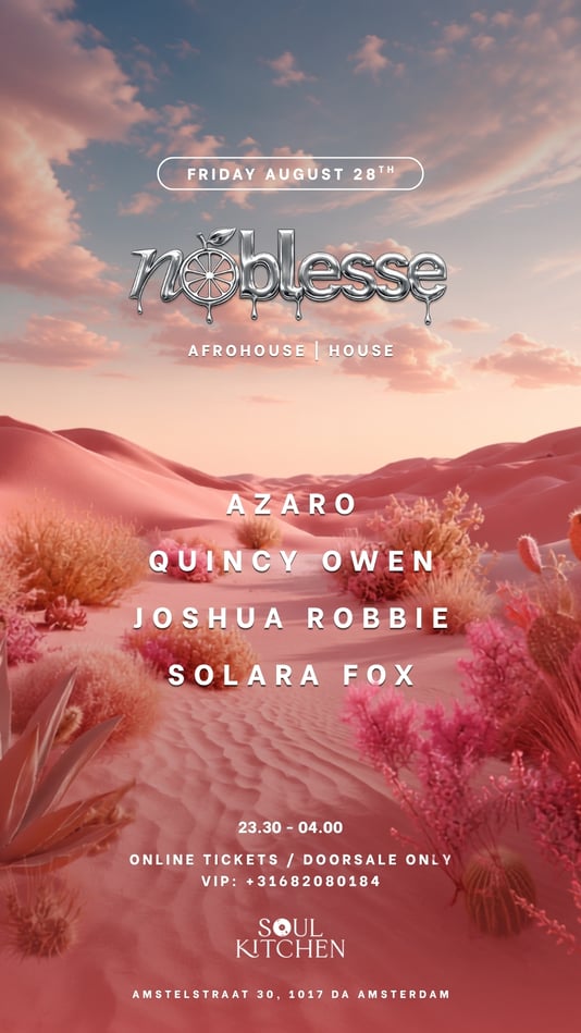Soulkitchen Invites: NOBLESSE