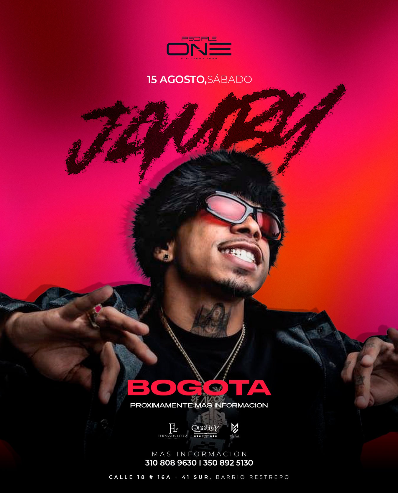 JAMBY EL FAVO - PEOPLE ONE 15 DE AGOSTO