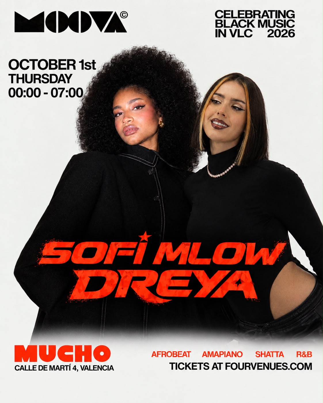 THURSDAY MOOVA  SOFI MLOW & DREYA