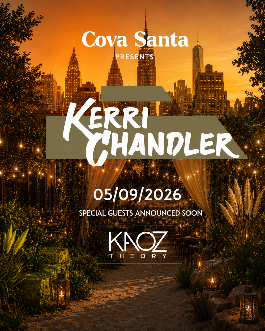 Cova Santa COVA SANTA PRESENTS KERRI CHANDLER