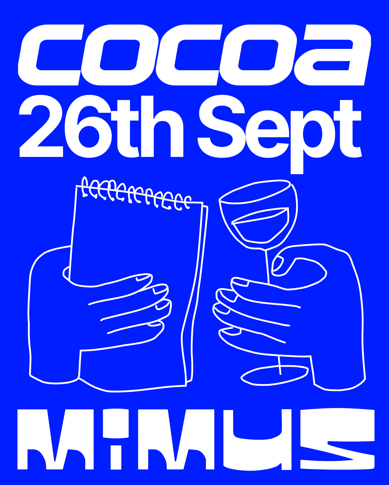 Dissabte 26 Setembre - COCOA x MIMUS