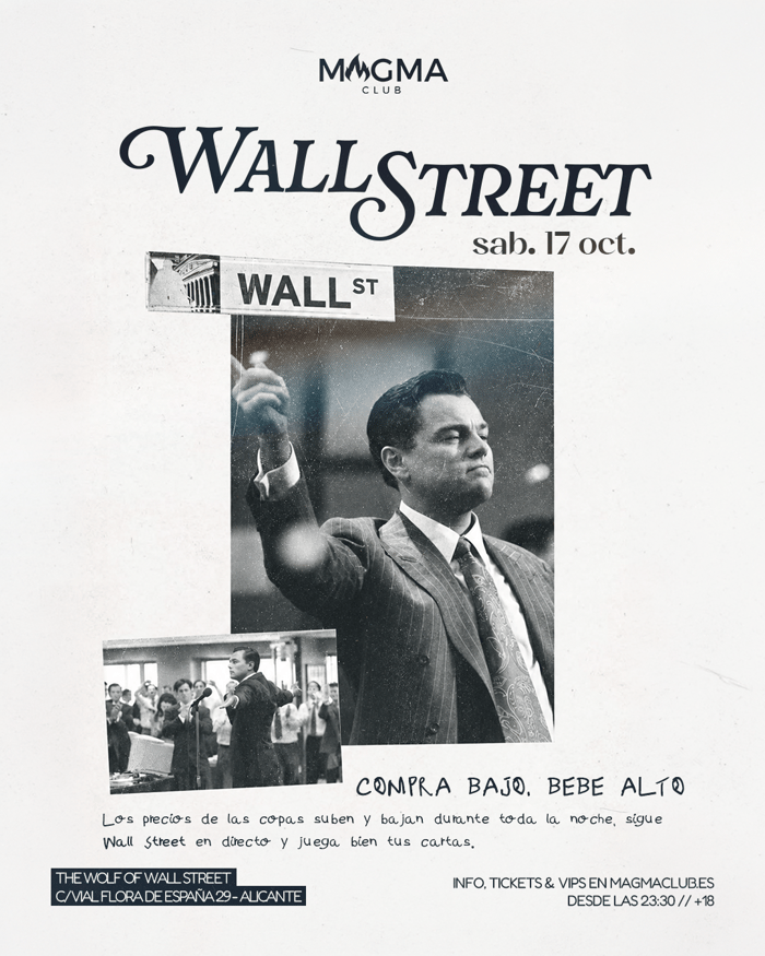 Cartel de WALL STREET