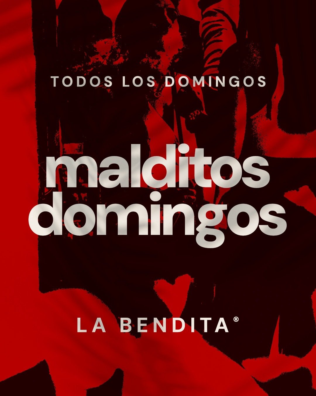Cartel de MALDITOS DOMINGOS