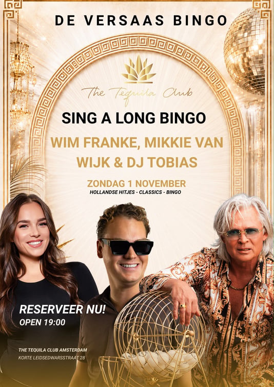 De Versaas Club Bingo – Sing a Long