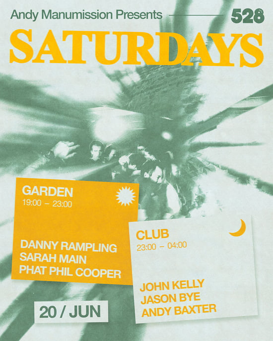 Andy Manumission Presents Saturdays