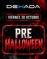 Cartel de Pre-Halloween