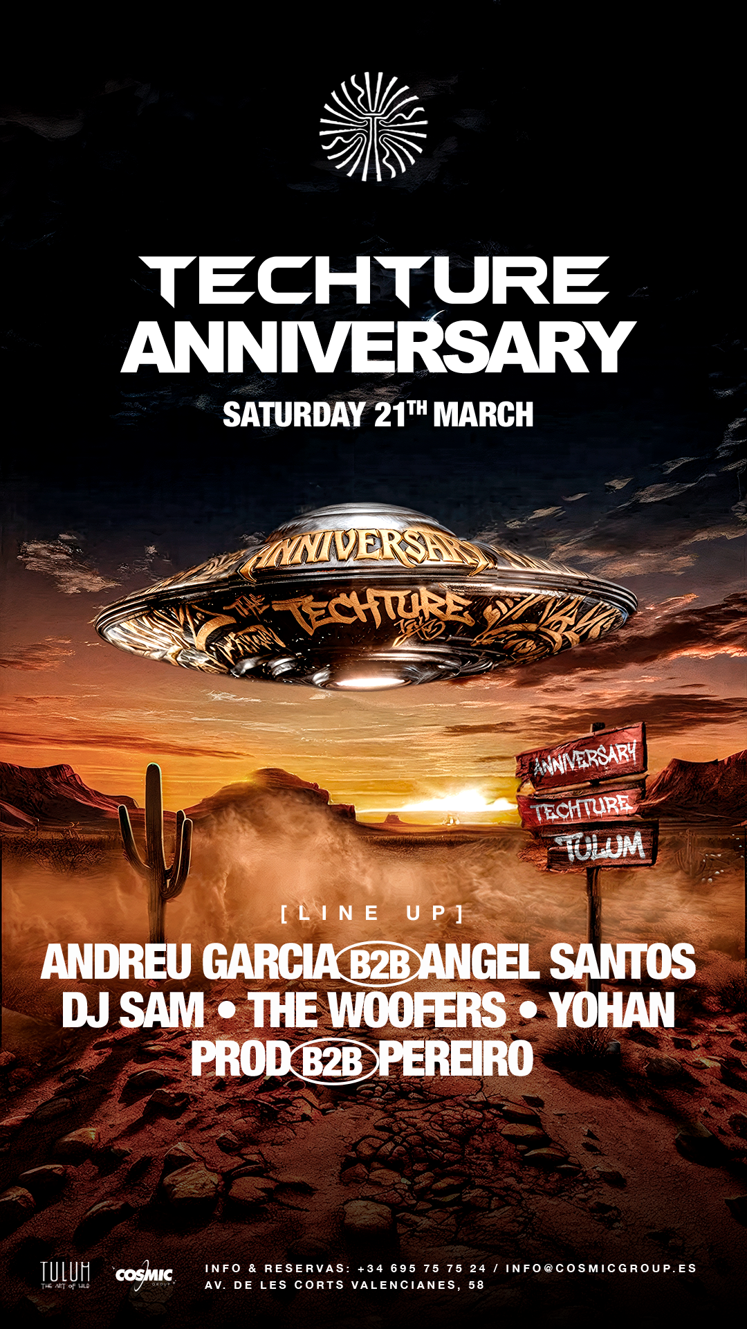 2º ANIVERSARIO TECHTURE